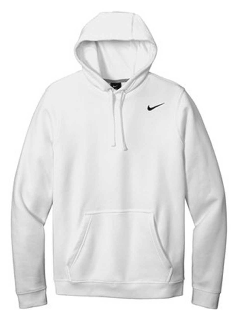 Nike White Pullover Hoodie